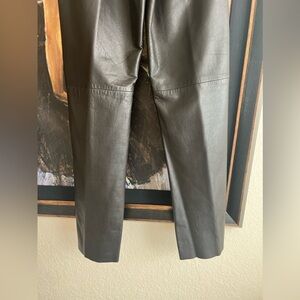 Siena Studio Brown Leather Pants Size 4